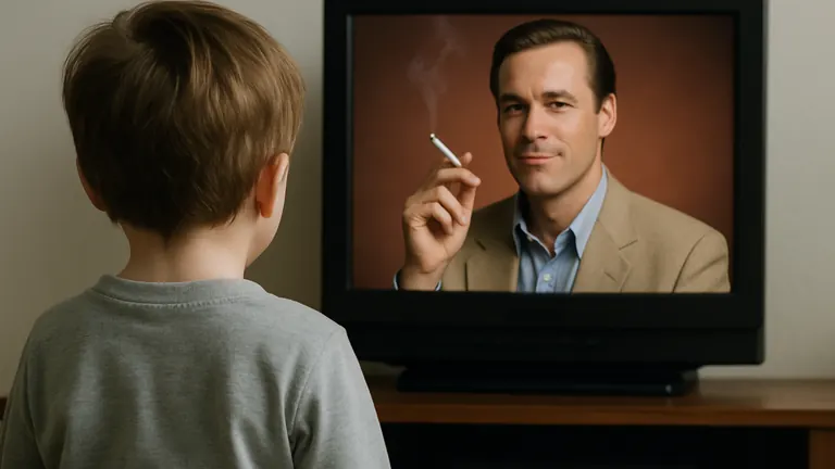 Should tobacco advertising be banned wherever children and teenagers can see it?