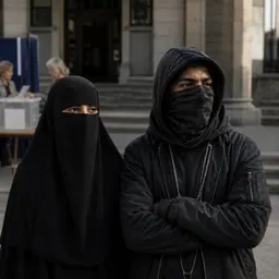 Le port du masque intégral devrait-il être interdit dans les lieux publics ?